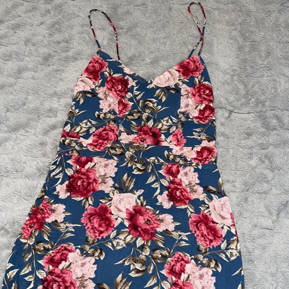 SHEIN | Floral Print Ruffled Mermaid Dress - Picture 13 of 15